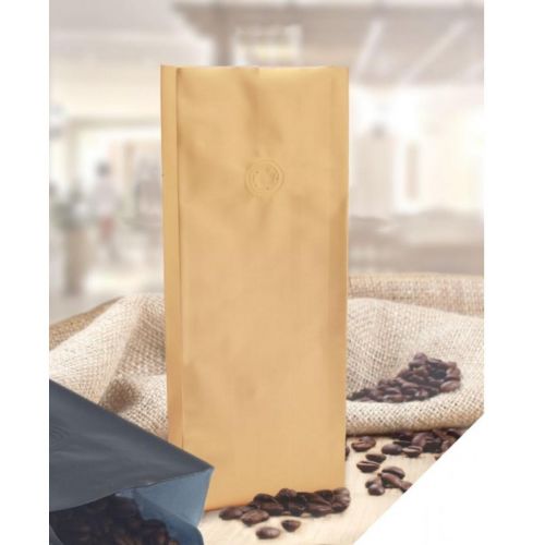 Emballage avec valve aromatique pour café